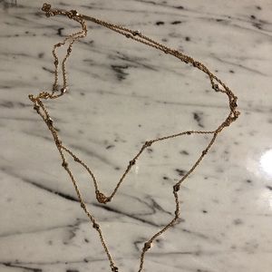 Rose gold necklace